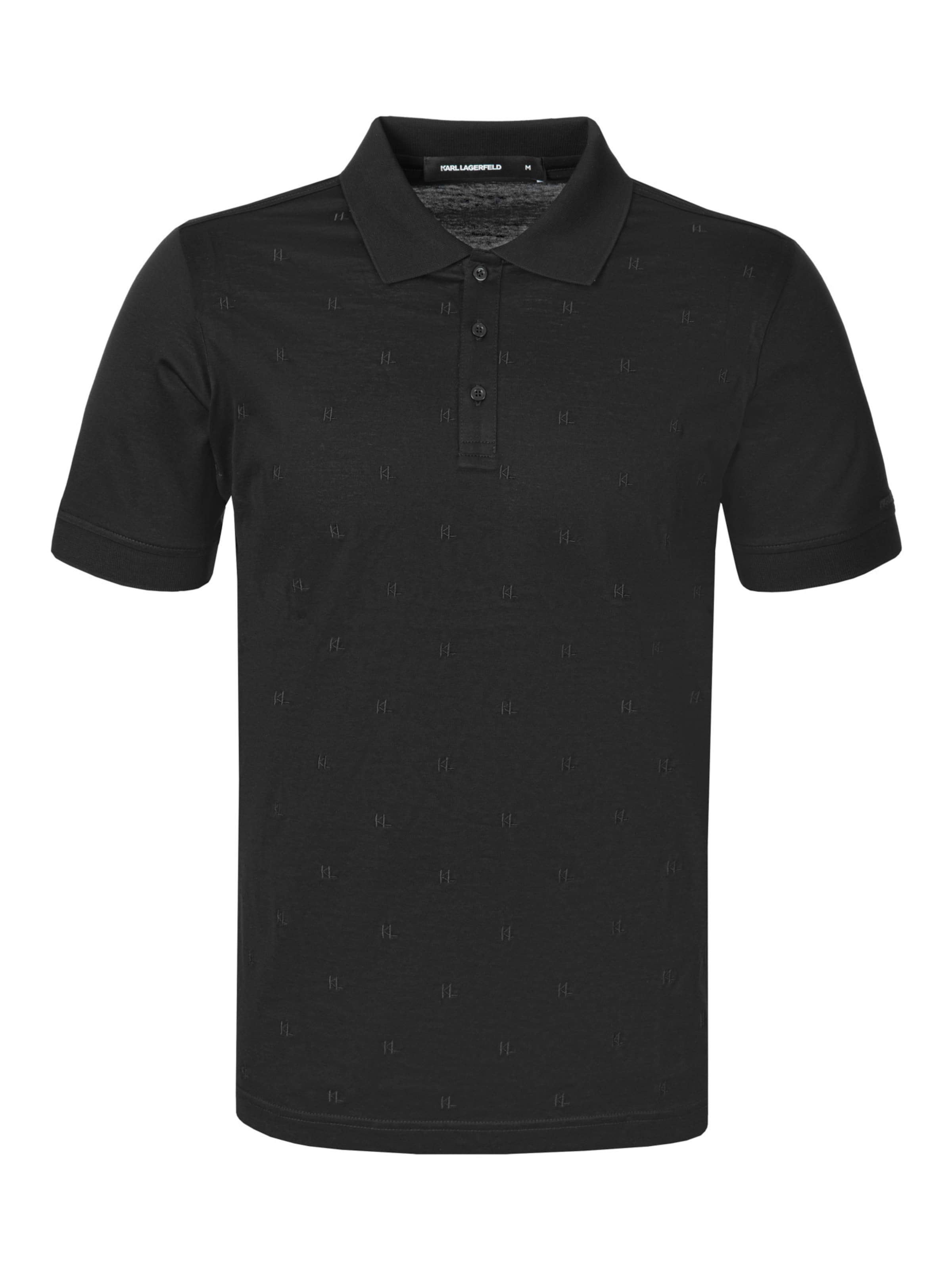 T-Shirt ' 745002 ' Karl Lagerfeld en noir : devant