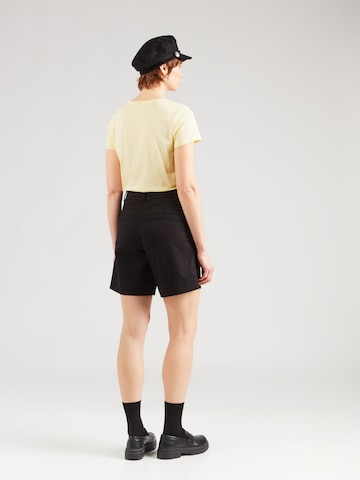 SELECTED FEMME Szeroka nogawka Chinosy 'SLFVIENN' w kolorze czarny: tył