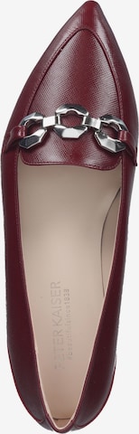 PETER KAISER Classic Flats in Red