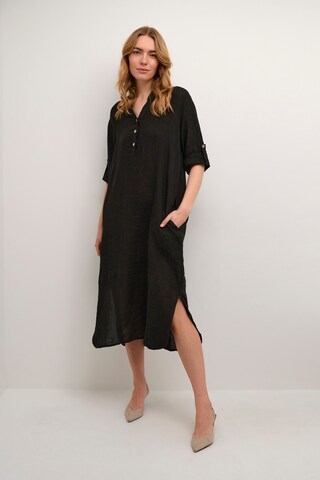 Cream Shirt dress 'Bellis' in Black