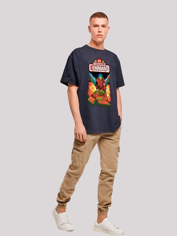 F4NT4STIC Shirt 'Arcade Game Atari Retro' in Blauw
