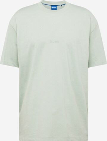 HUGO Bluser & t-shirts 'Nouveres' i grøn: forside