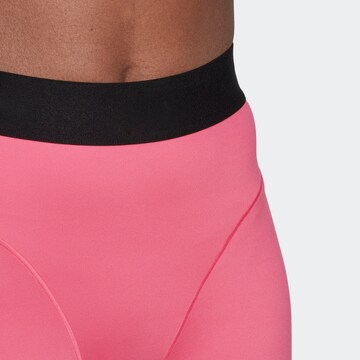 ADIDAS SPORTSWEAR Skinny Sporthose in Pink