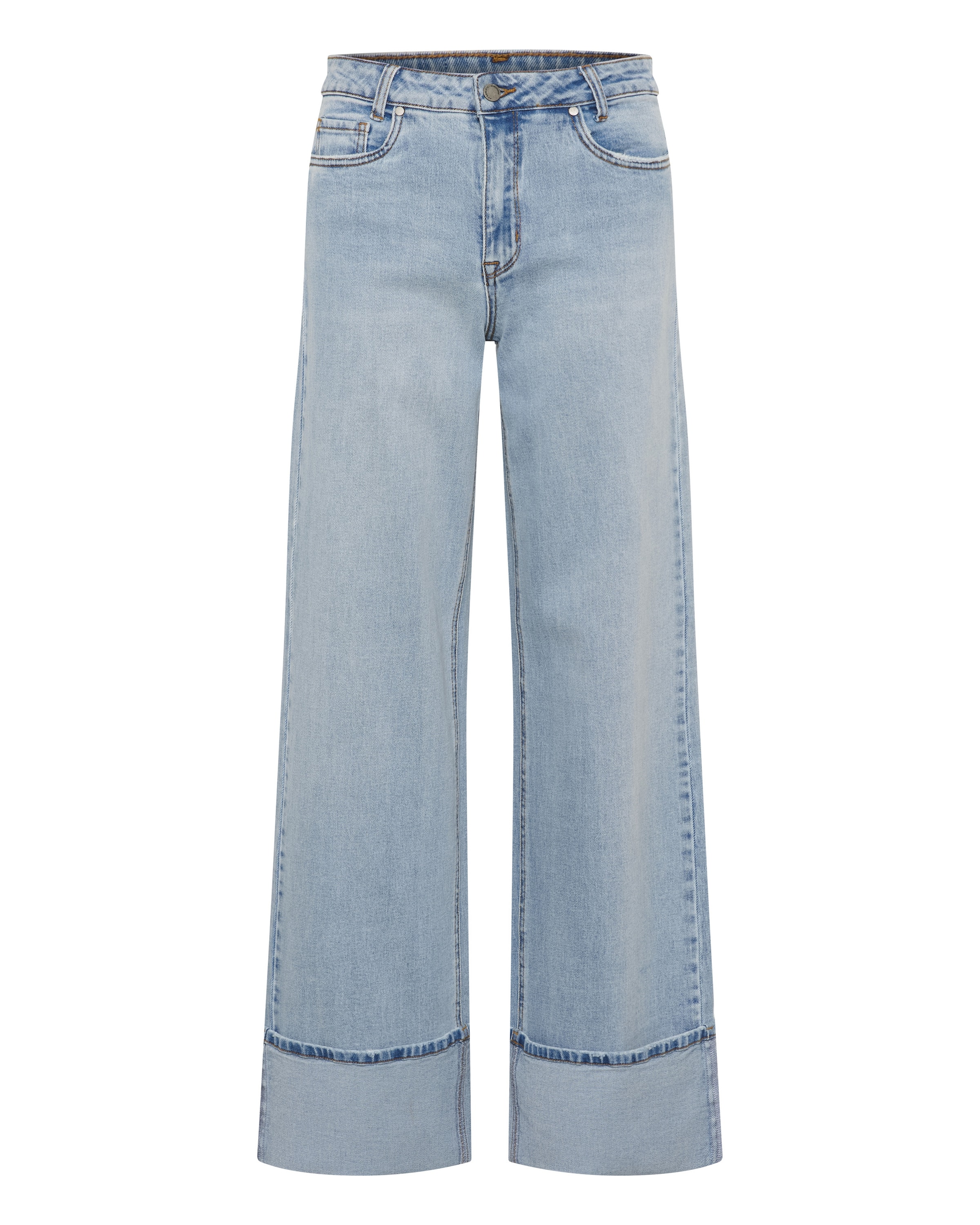 My Essential Wardrobe Wide leg Jeans 'MWDikan' in Blue: front