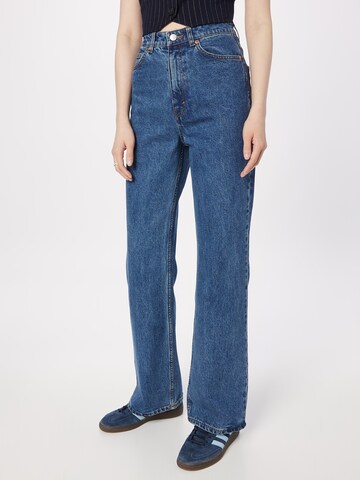 Monki Wide Leg Jeans i blå: forside