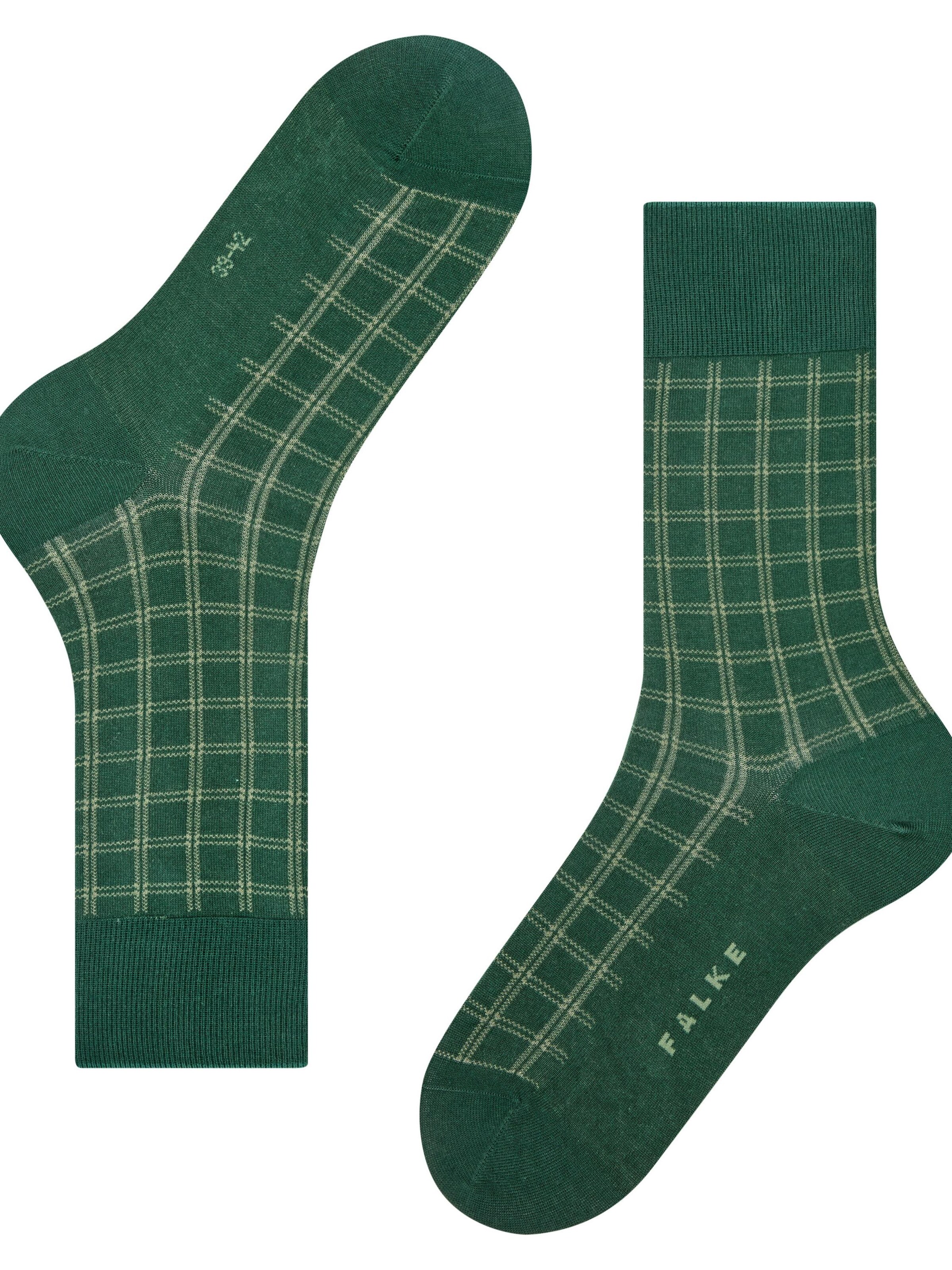 FALKE Socks 'Modern Tailor' in Green