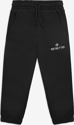 Distretto12 Hose 'LISBONA' in Schwarz: Vorderseite
