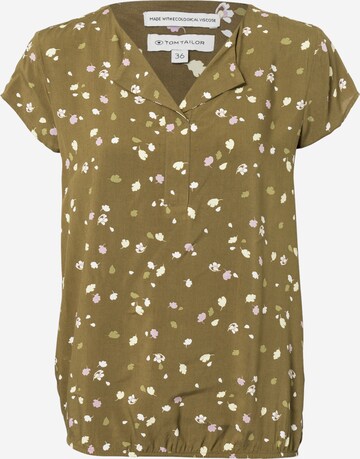 TOM TAILOR Blouse in Green: front