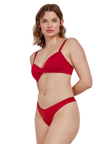 Balconcino Top per bikini di Gisela in rosso