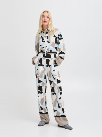 Wide Leg Pantalon 'Favia' b.young en beige