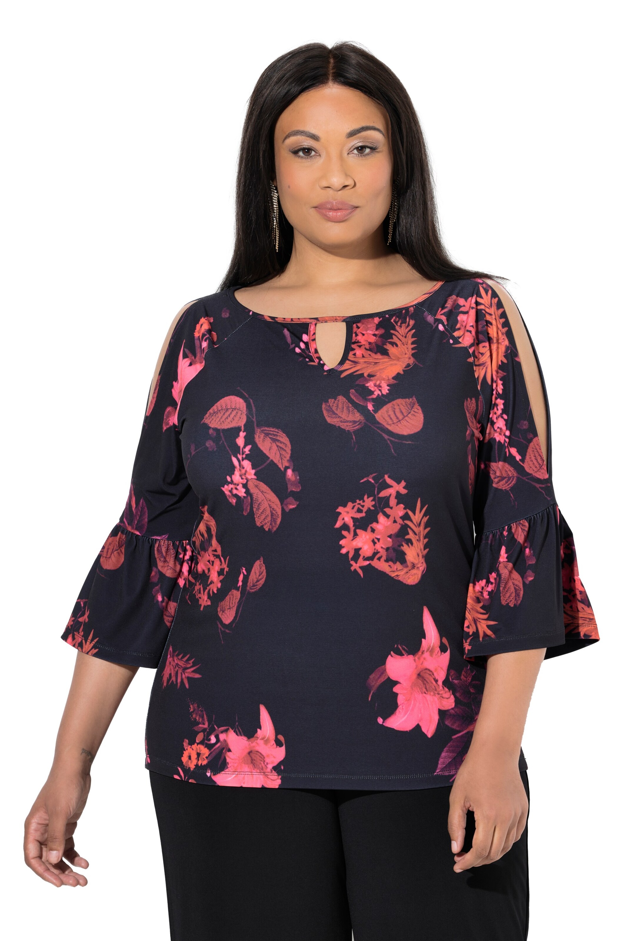 Ulla Popken Shirt in Red: front