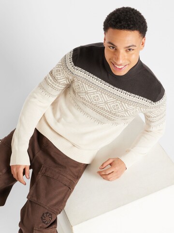 Pullover 'Heritage' di Lindbergh in bianco