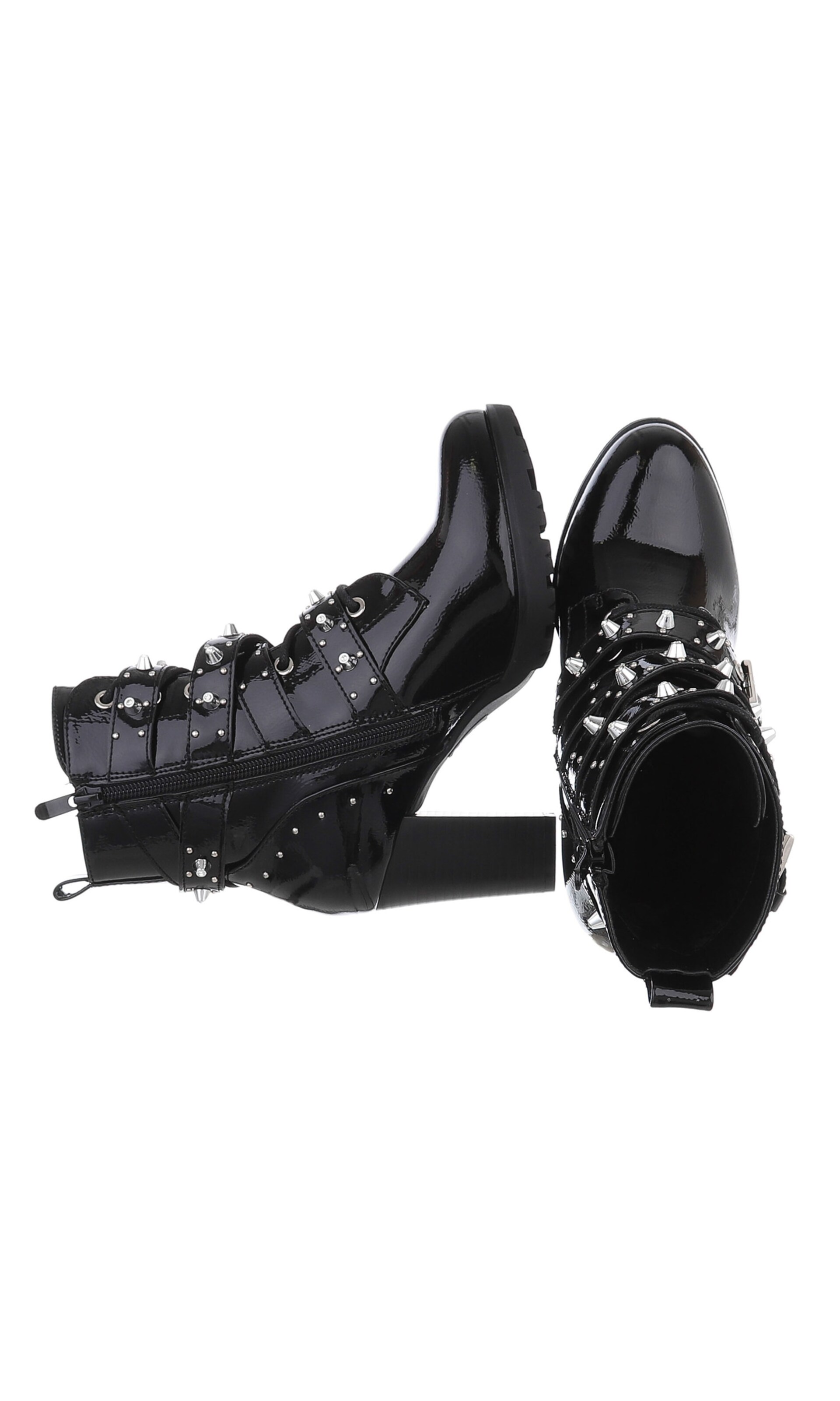 Ital-Design Stiefelette in Schwarz