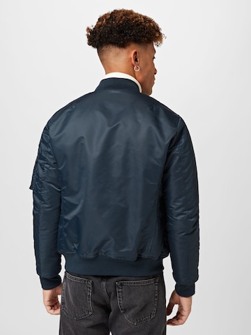 Veste mi-saison 'Airforce' Schott NYC en bleu