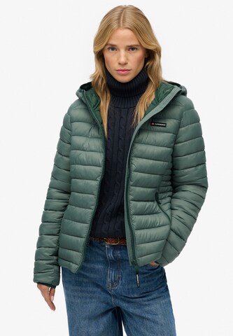 Superdry Jacke  'Fuji Lite' in Grün: Vorderseite
