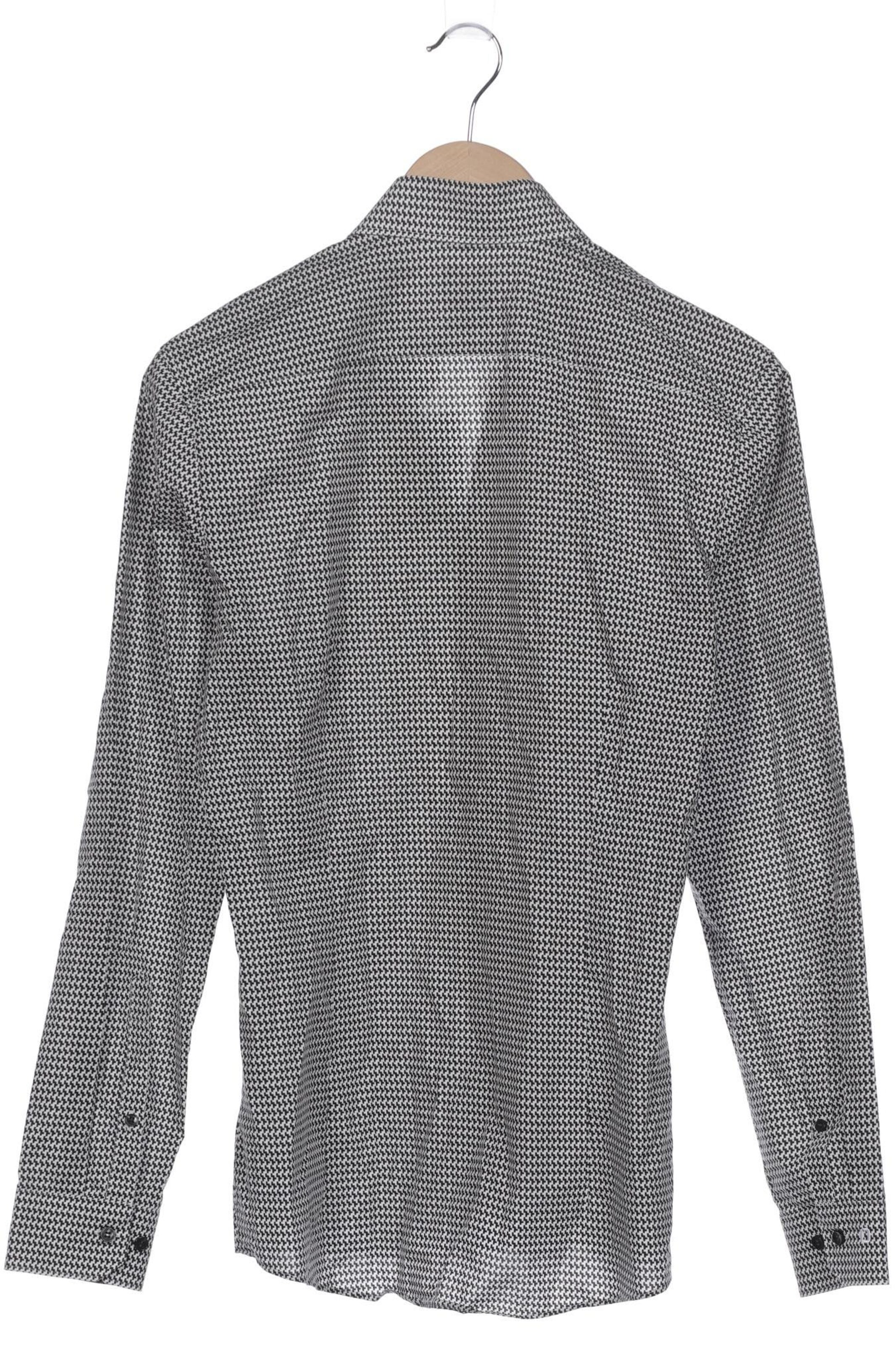 OLYMP Hemd S in Schwarz