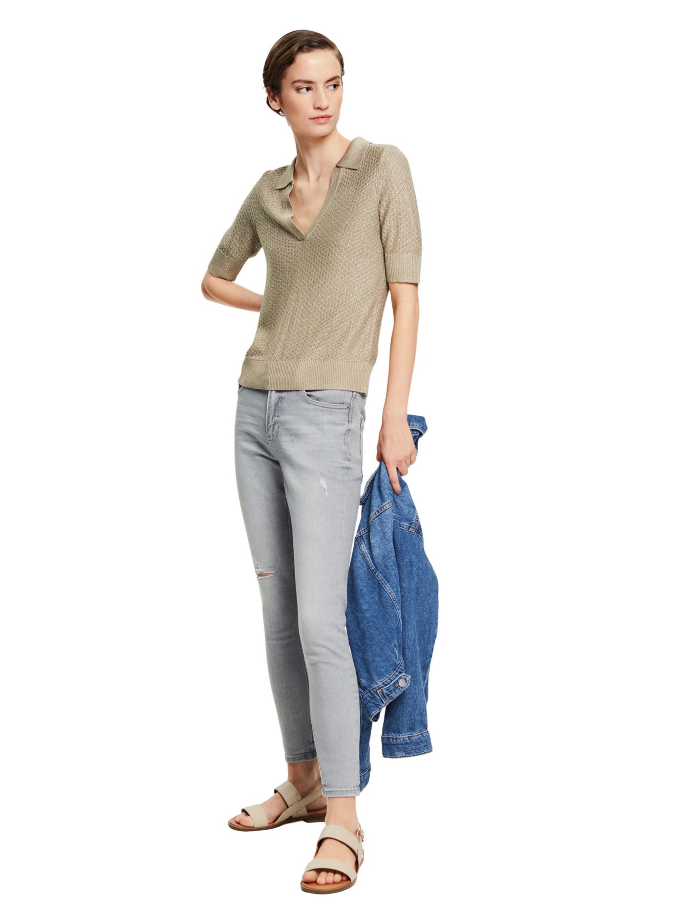 Frauen Jeans ESPRIT Jeans in Hellgrau - XW29002 Frauen Jeans ESPRIT Jeans in Hellgrau - XW29002