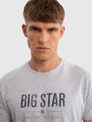 BIG STAR Shirt 'Bruno' in Grey