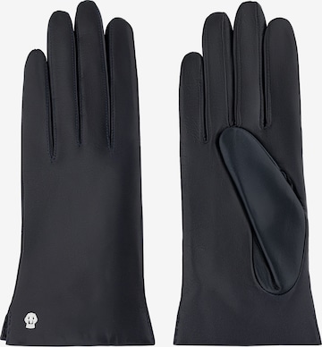 Roeckl Full Finger Gloves in Blue: front