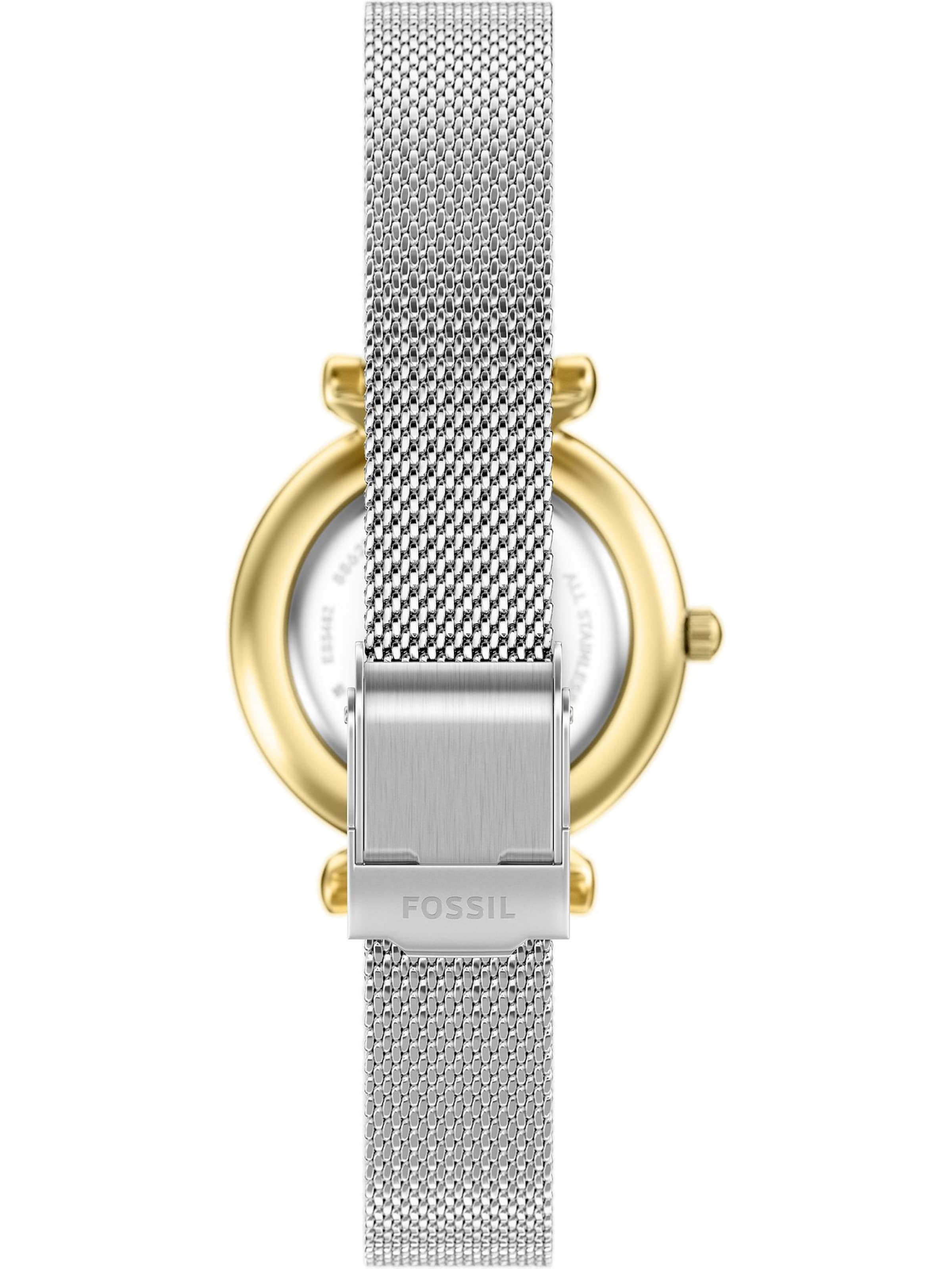 FOSSIL Analoguhr in Silber