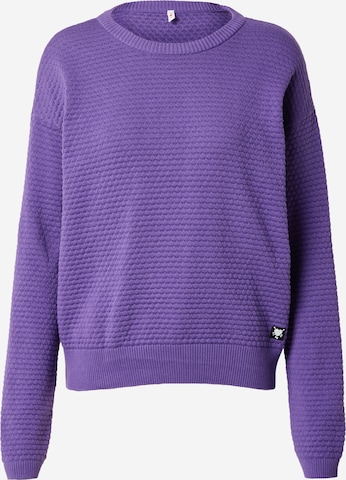 Pull-over 'Promenade' Blutsgeschwister en violet : devant