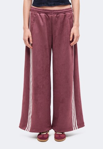 ADIDAS ORIGINALS Wide Leg Bukser i pink: forside