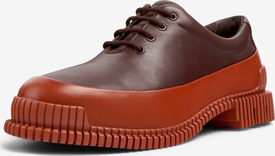 CAMPER Chaussure à lacets 'Pix' en bordeaux / rouge sang, Vue avec produit