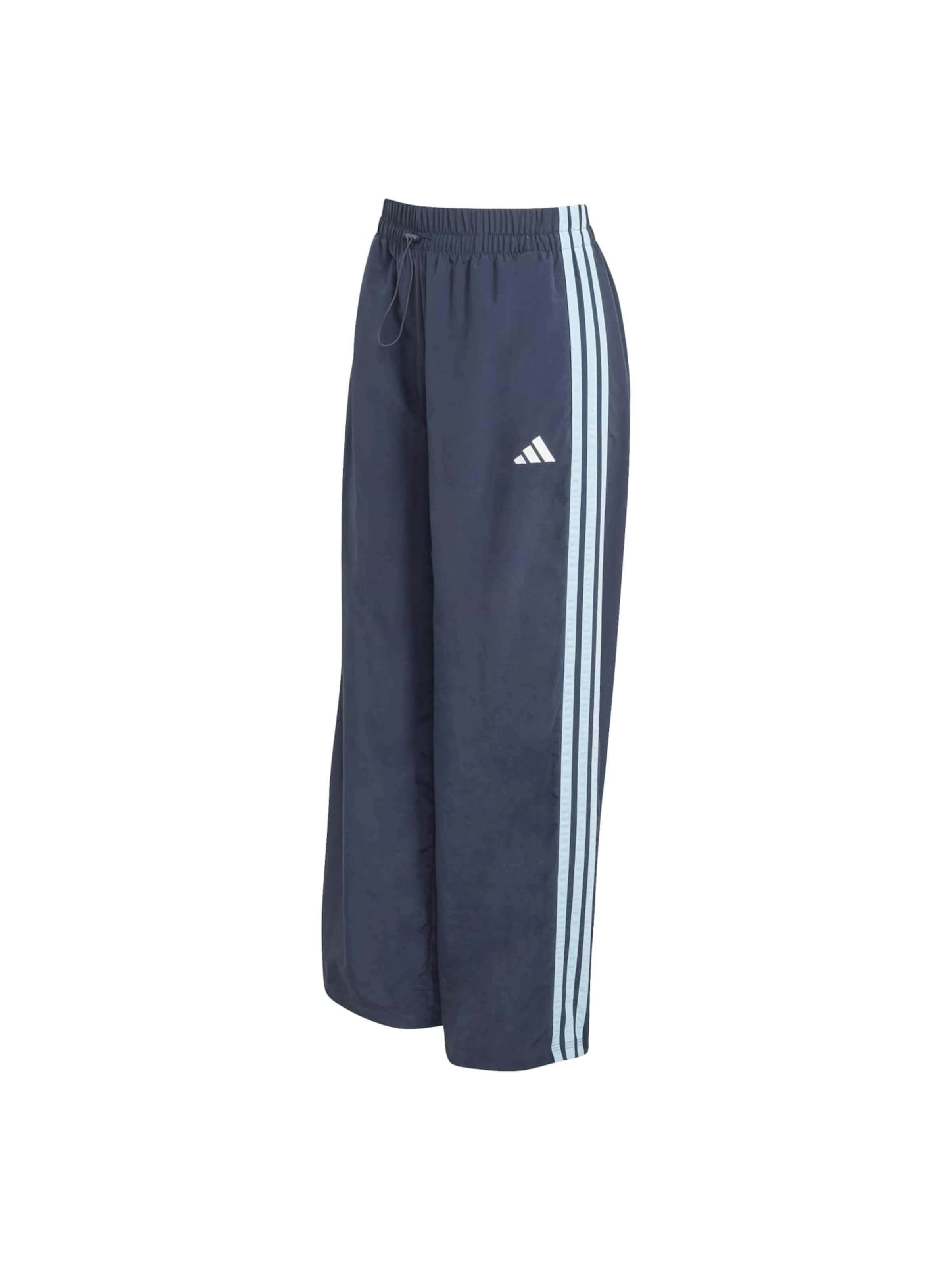 ADIDAS SPORTSWEAR Luźne Spodnie sportowe 'Essentials' w kolorze niebieski: przód