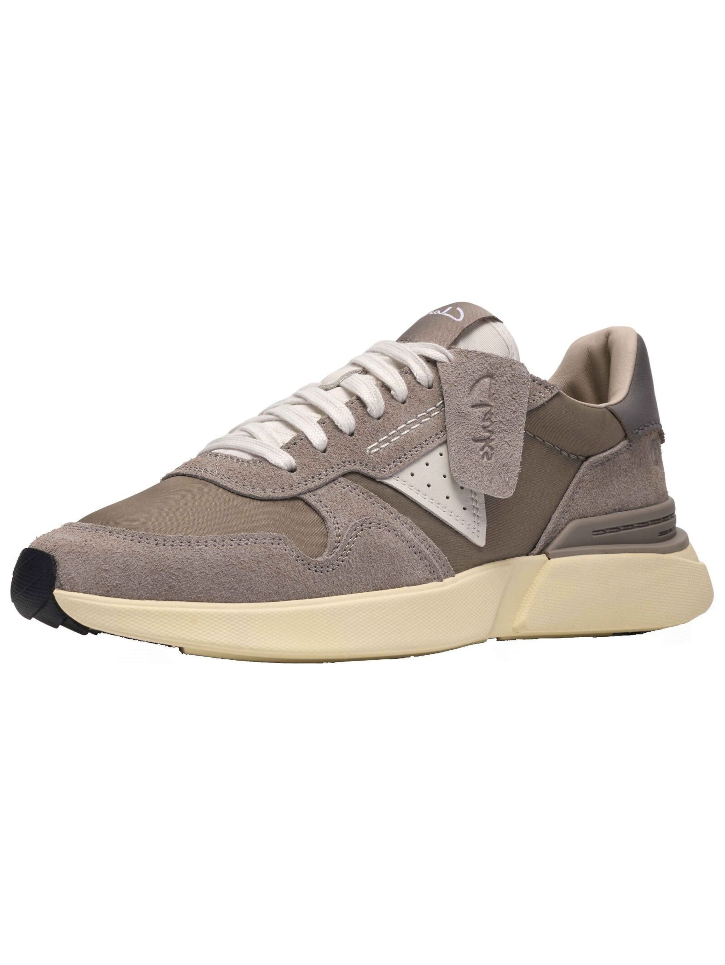 CLARKS Platform trainers 'CraftWick' in Grey: front