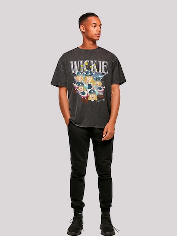 F4NT4STIC Shirt 'Wickie Thunder Legacy' in Zwart