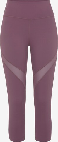 LASCANA ACTIVE Workout Pants in Purple: front