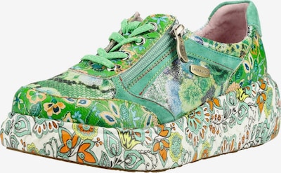 Laura Vita Sneaker in azur / grün / jade / weiß, Produktansicht