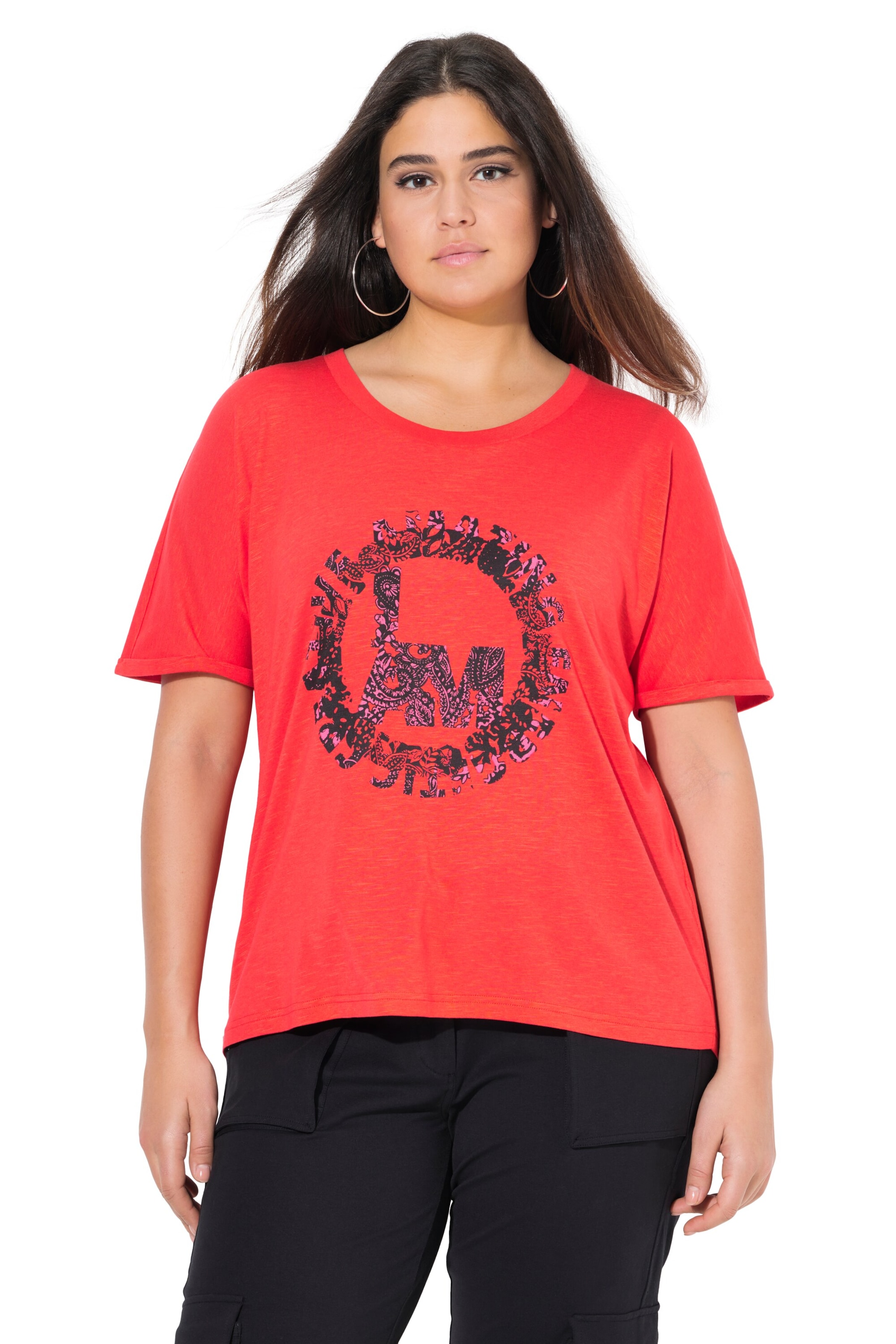 Ulla Popken Shirt in Red: front