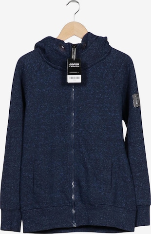 Elbsand Kapuzenpullover M in Blau: Vorderseite