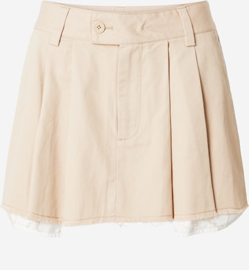 ABOUT YOU x Millane Skirt 'Evelyn' in Beige: front