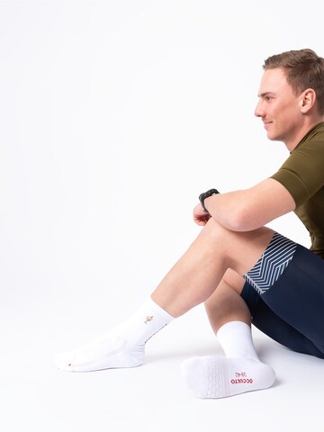 Occulto Athletic Socks 'Mathieu' in White