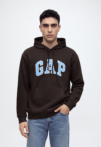 GAP Sweatshirt 'HERITAGE' in Brown