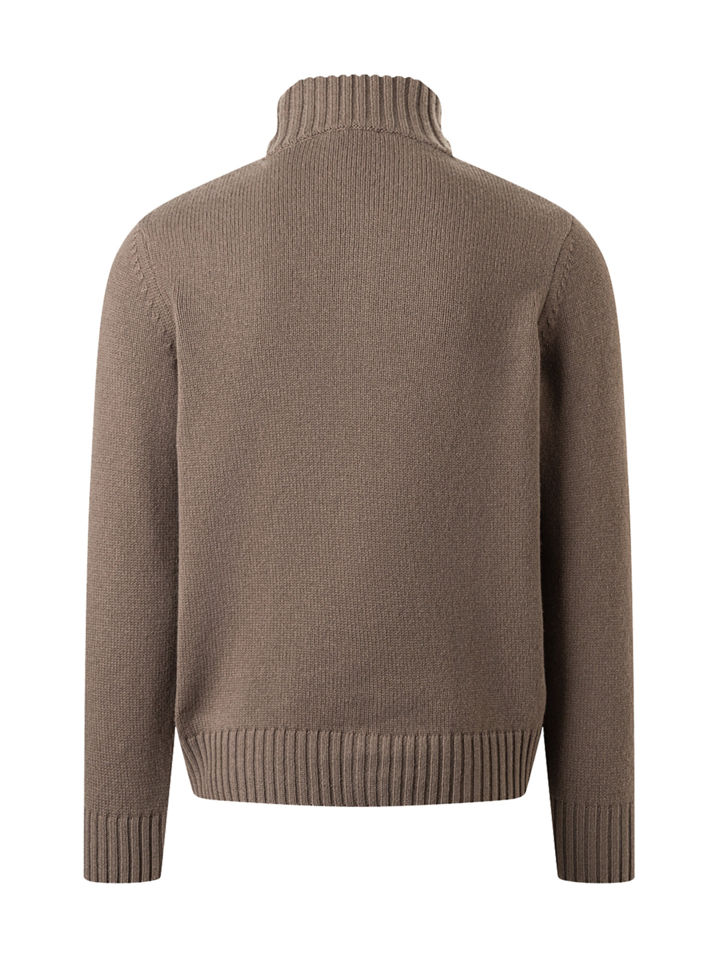 Vestes en maille MAERZ Muenchen en marron : derrière