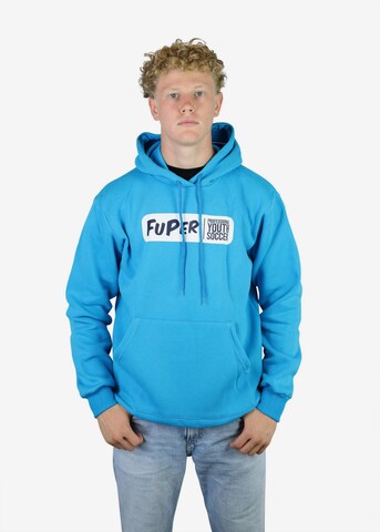 FuPer Sweatshirt 'Chris' in Blue: front