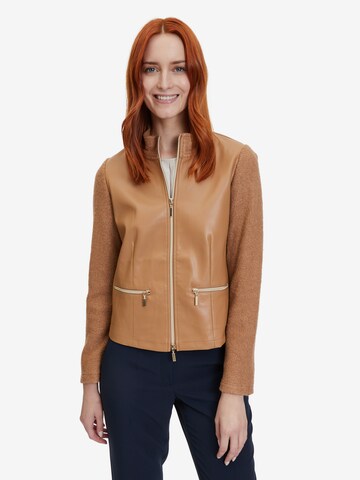 Betty Barclay Blazer-Jacke mit Stehkragen in Braun: predná strana