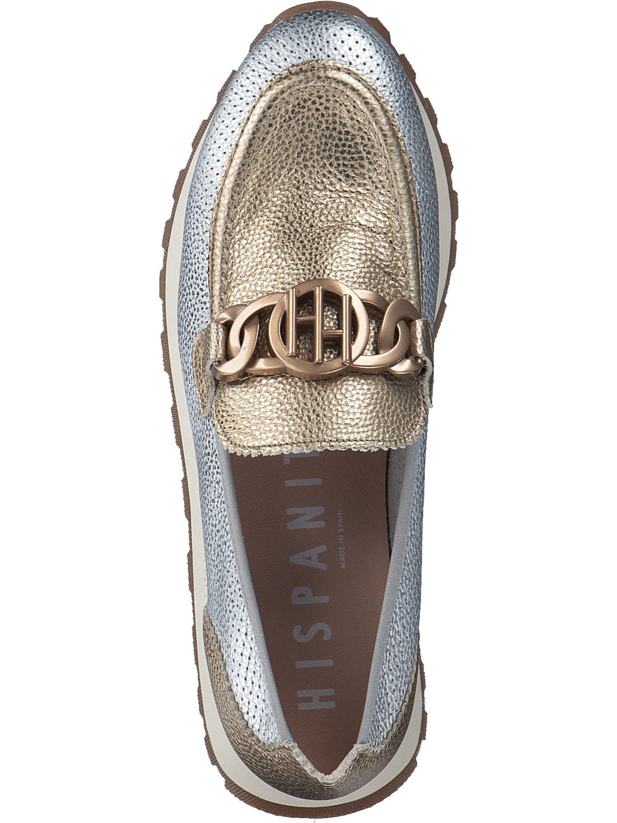 Hispanitas Moccasin in Silver