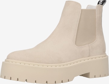 STEVE MADDEN Chelsea boots 'Veerly' in Beige: front