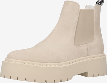 STEVE MADDEN Chelsea boots in Beige: voorkant