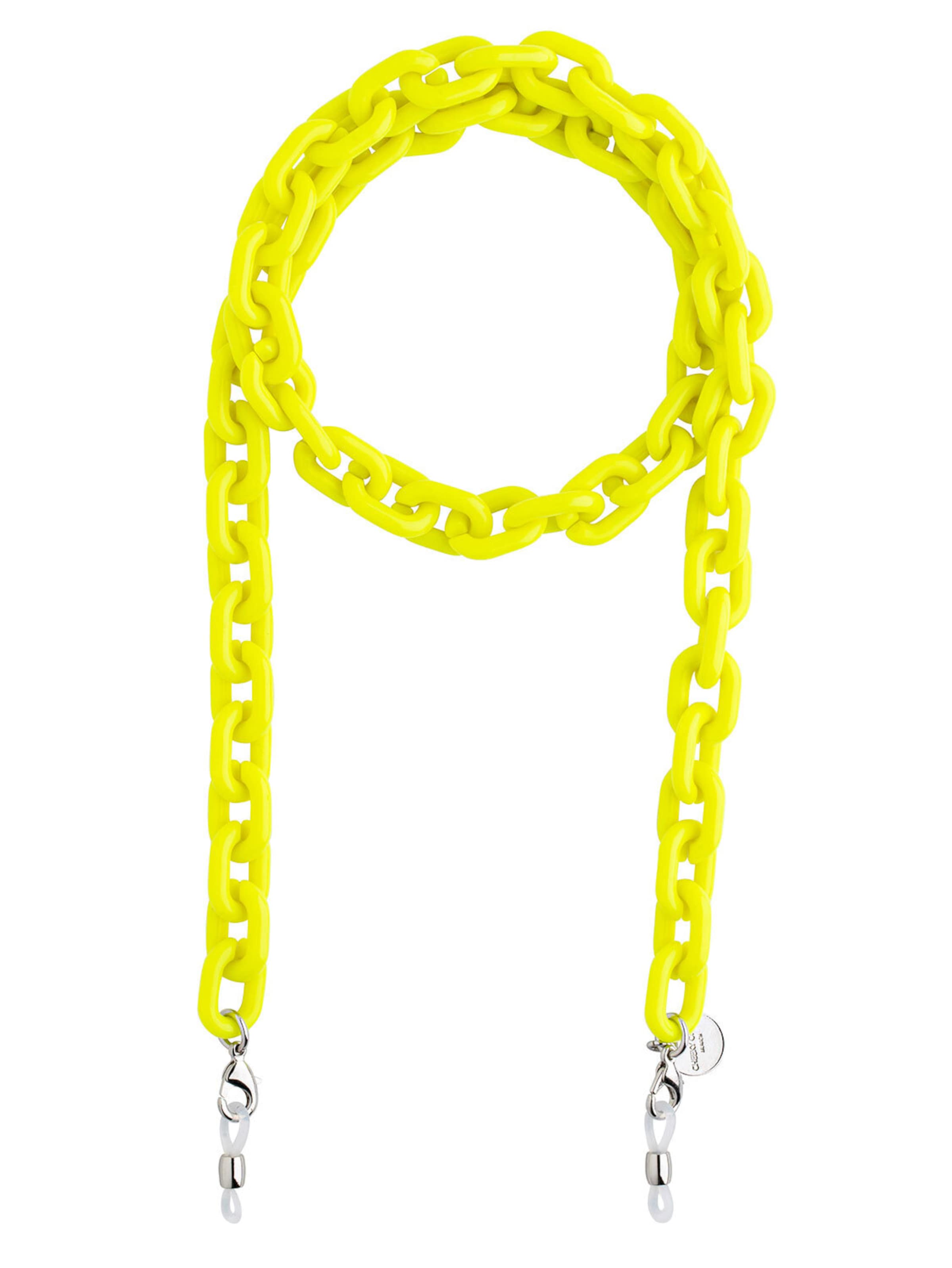 Cheeky Chain Munich Brillenkette 'Tokio' in Gelb: Vorderseite