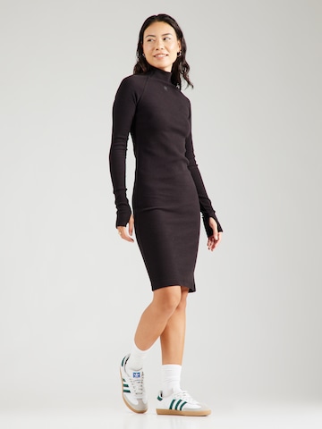 G-STAR - Vestido em preto: frente