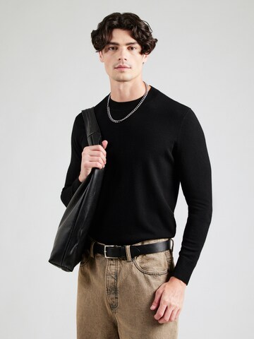 Karl Lagerfeld Πουλόβερ 'Ikonik 2.0' σε μαύρο: μπροστά