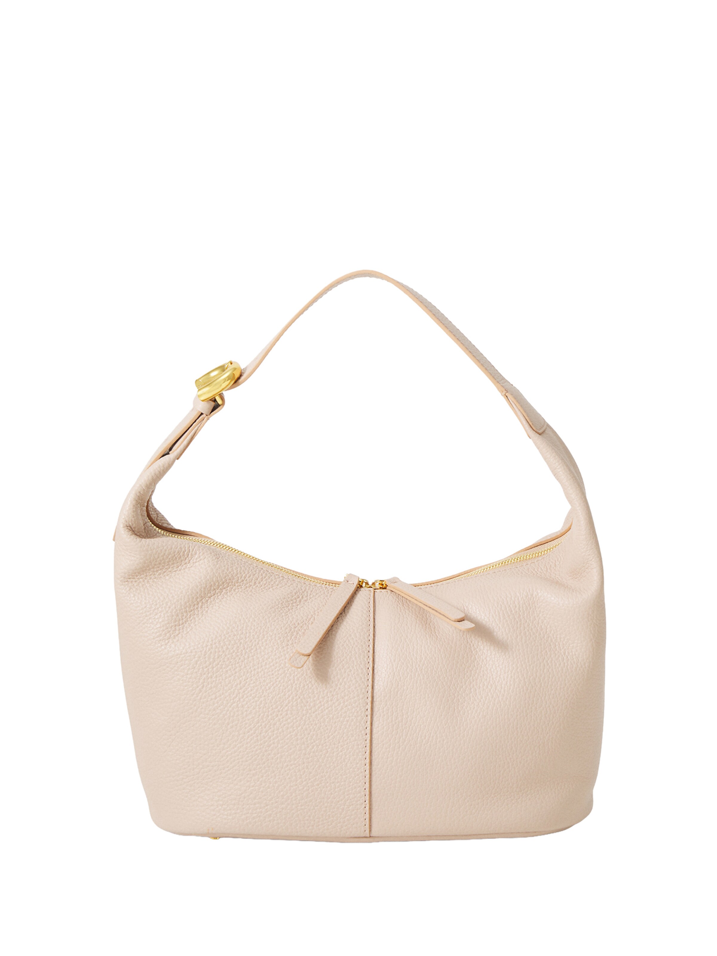 Coccinelle Shoulder Bag 'FERNANDA' in Beige: front
