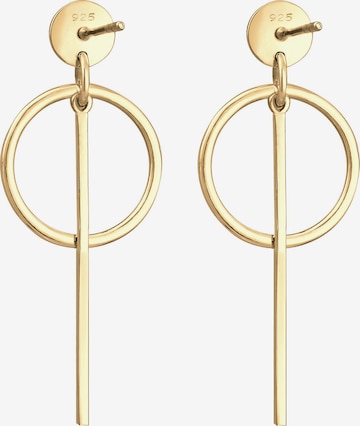 Boucles d'oreilles 'Geo' ELLI en or