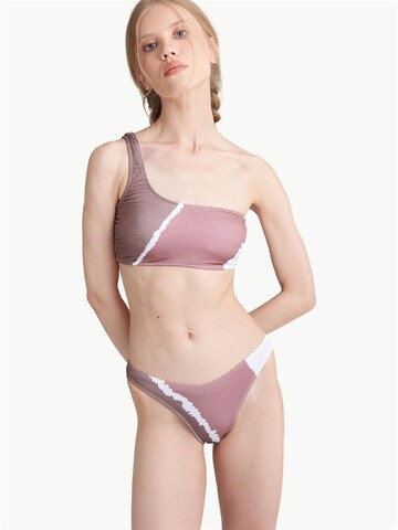 Rivus Swimsuit in Brown: front