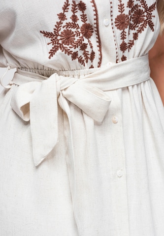 Robe Ombre en blanc